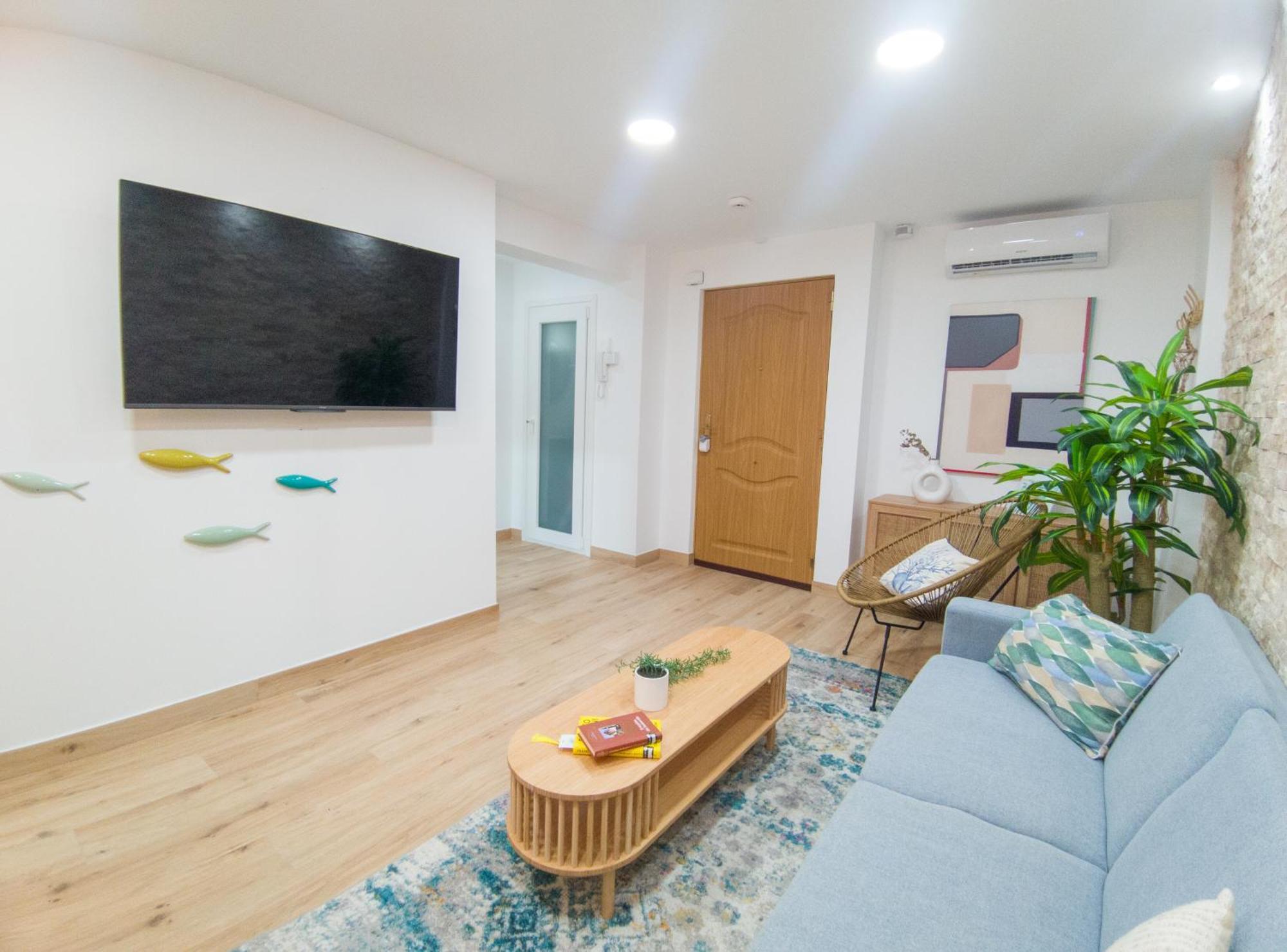 Апартаменты Hogar Digital Playa Y Piscina En Urbanizacion Рокетас-де-Мар Экстерьер фото