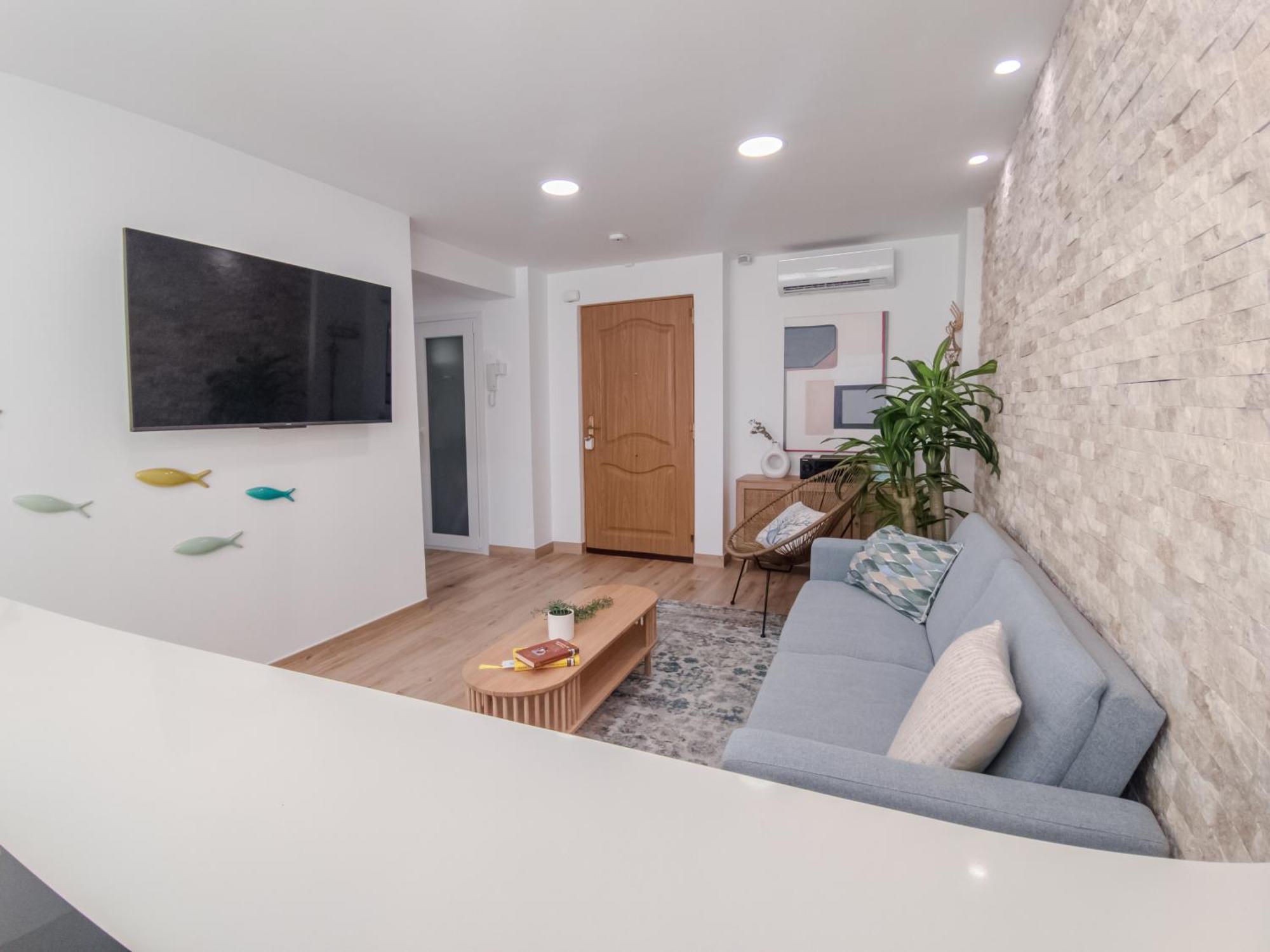 Апартаменты Hogar Digital Playa Y Piscina En Urbanizacion Рокетас-де-Мар Экстерьер фото